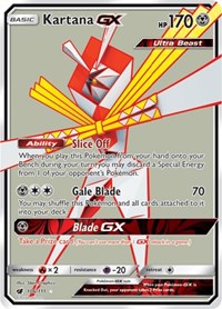 Kartana GX (Full Art) (106) [SM - Crimson Invasion] | Tacoma Games