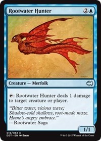 Rootwater Hunter [Duel Decks: Merfolk vs. Goblins] | Tacoma Games