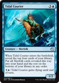 Tidal Courier [Duel Decks: Merfolk vs. Goblins] | Tacoma Games