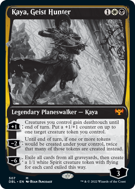 kaya mtg cards (MTG Planeswalker) Card List & Prices (2026) | Magic: The Gathering Planeswalkers Exile target nonland permanent with converted mana cost 1 or less Kaya, Geist Hunter [Innistrad: Double