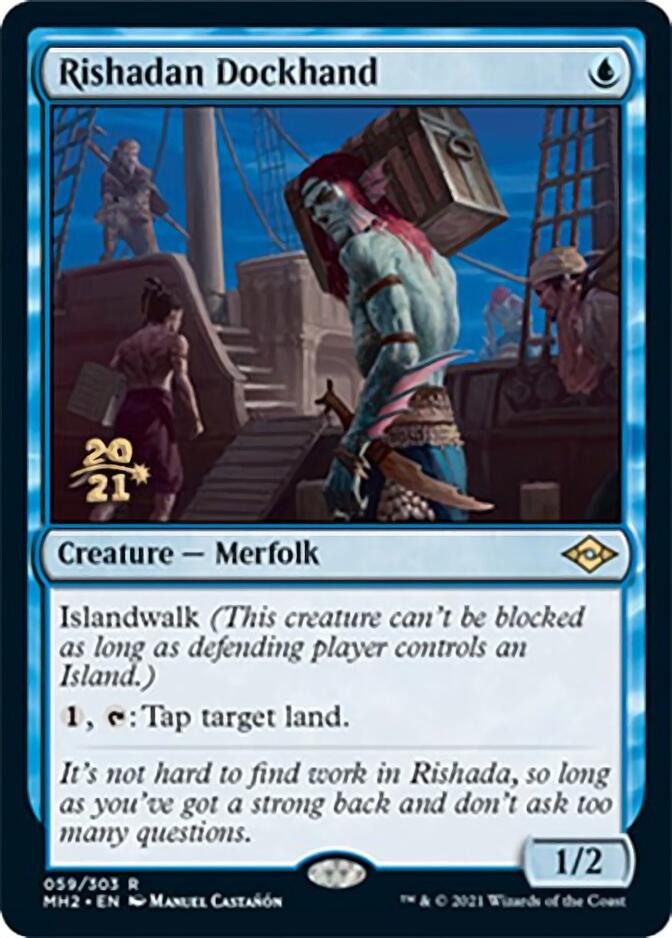 Rishadan Dockhand [Modern Horizons 2 Prerelease Promos] | Tacoma Games