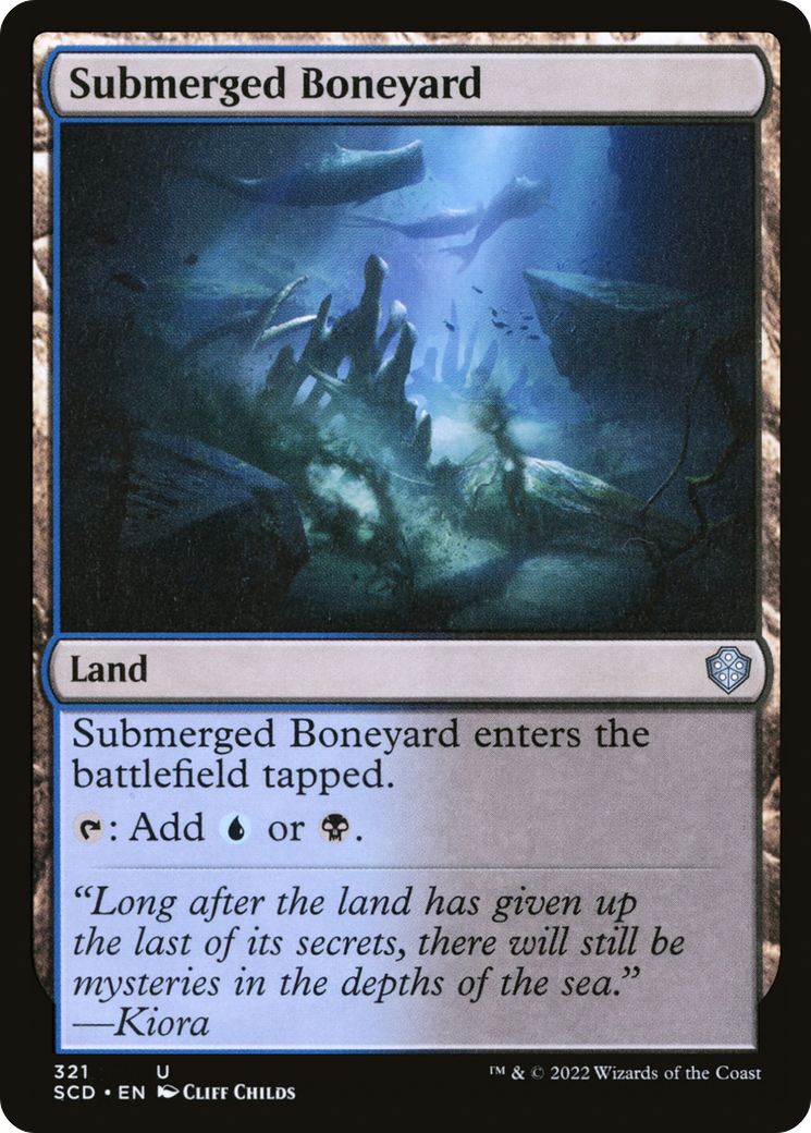 Submerged Boneyard [Starter Commander Decks] | Tacoma Games