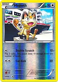 Meowth (Mirror Reverse Holo) (80) [Miscellaneous Cards & Products] | Tacoma Games