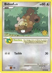 Bidoof (73) [Countdown Calendar Promos] | Tacoma Games