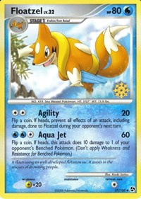 Floatzel (37) [Countdown Calendar Promos] | Tacoma Games