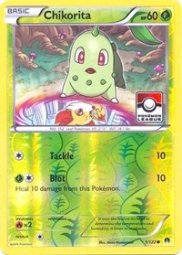 Chikorita - 1/122 (League Promo) (1) [League & Championship Cards] | Tacoma Games