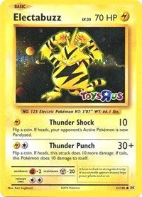 Electabuzz (Toys R Us Promo) (41) [Miscellaneous Cards & Products] | Tacoma Games