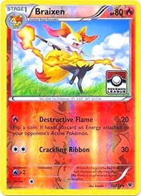 Braixen (League Promo) (12) [XY - Fates Collide] | Tacoma Games