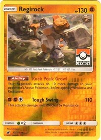 Regirock (League Promo) (53) [League & Championship Cards] | Tacoma Games