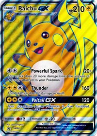 Raichu GX - SM90 (SM90) [Jumbo Cards] | Tacoma Games