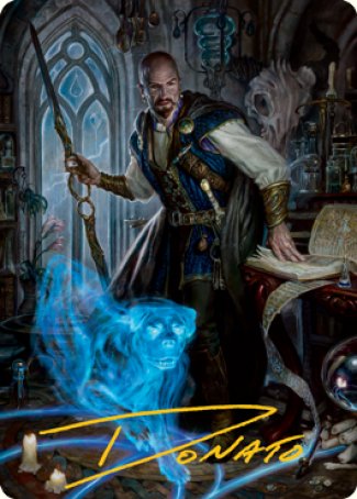 Mordenkainen Art Card (Gold-Stamped Signature) [Dungeons & Dragons: Adventures in the Forgotten Realms Art Series] | Tacoma Games