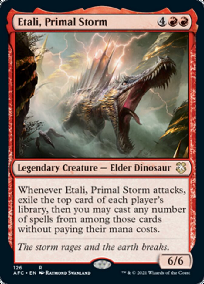 Etali, Primal Storm [Dungeons & Dragons: Adventures in the Forgotten Realms Commander] | Tacoma Games