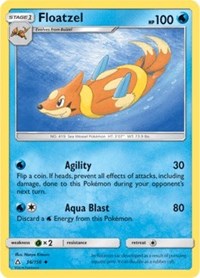 Floatzel (36) [SM - Ultra Prism] | Tacoma Games