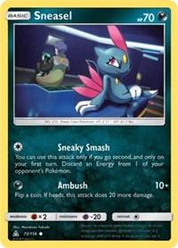 Sneasel (73) [SM - Ultra Prism] | Tacoma Games