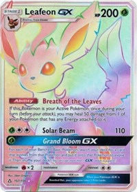 Leafeon GX (Secret Rare) (157) [SM - Ultra Prism] | Tacoma Games