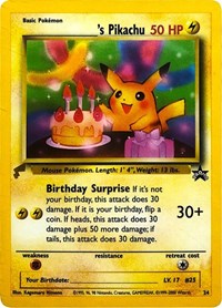 Pikachu (Birthday) (24) [Pikachu World Collection Promos] | Tacoma Games