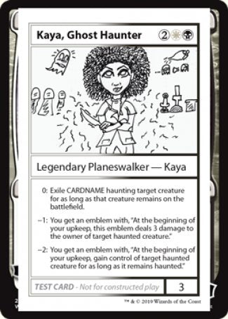 Kaya, Ghost Haunter (2021 Edition) [Mystery Booster Playtest Cards] | Tacoma Games