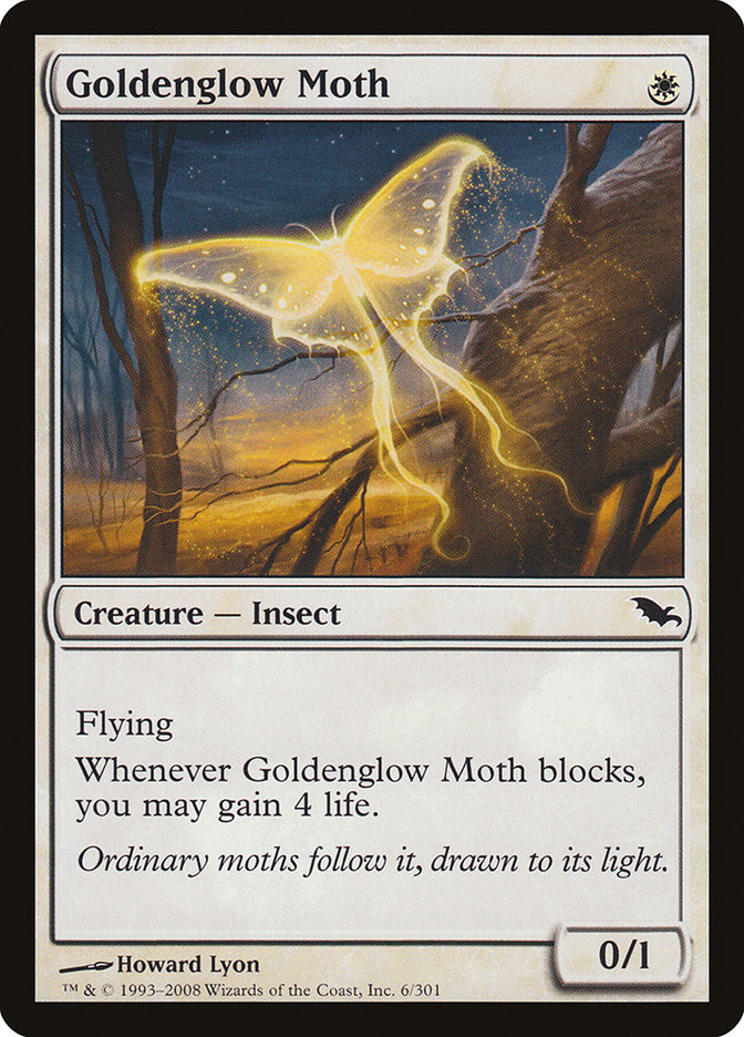 Goldenglow Moth [Shadowmoor] | Tacoma Games