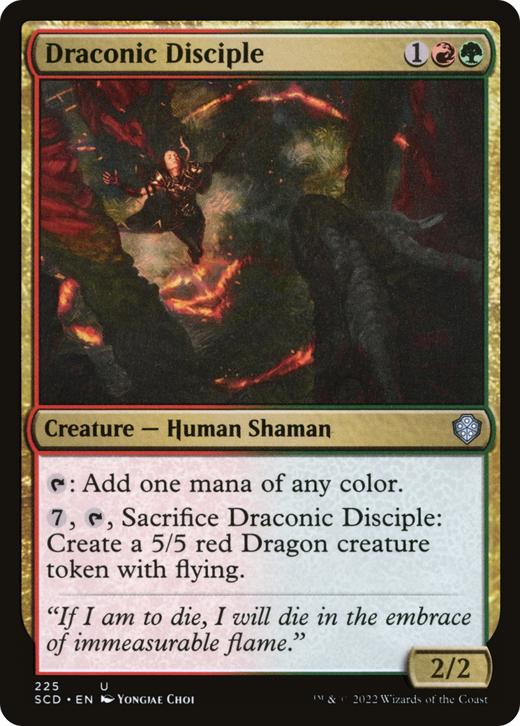 Draconic Disciple [Starter Commander Decks] | Tacoma Games