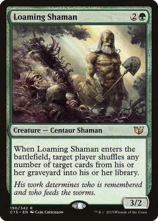 Loaming Shaman [Commander 2015] | Tacoma Games