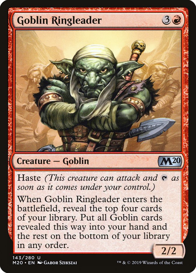 Goblin Ringleader [Core Set 2020] | Tacoma Games