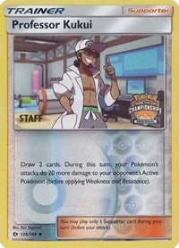 Professor Kukui - 128/149 (Regional Championship Promo) [Staff] (128) [League & Championship Cards] | Tacoma Games