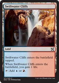 Swiftwater Cliffs [Duel Decks: Elves vs. Inventors] | Tacoma Games