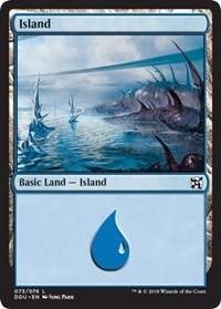 Island (73) [Duel Decks: Elves vs. Inventors] | Tacoma Games