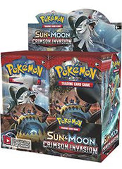 POKÉMON TCG Sun & Moon Crimson Invasion Booster Box | Tacoma Games