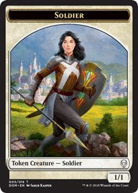 Soldier Token [Dominaria Tokens] | Tacoma Games