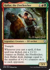 Hallar, the Firefletcher [Dominaria Promos] | Tacoma Games