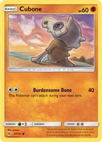 Cubone (57) [SM - Forbidden Light] | Tacoma Games