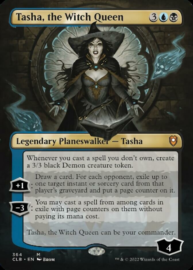 Tasha, the Witch Queen (Borderless) [Commander Legends: Battle for Baldur's Gate] | Tacoma Games