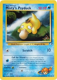Misty's Psyduck (W Stamped Promo) (54) [WoTC Promo] | Tacoma Games