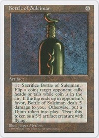 Bottle of Suleiman [Fourth Edition] | Tacoma Games