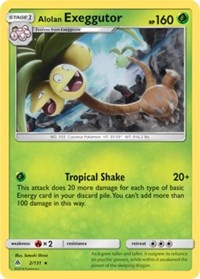 Alolan Exeggutor - 2/131 (SM Forbidden Light) (2) [Deck Exclusives] | Tacoma Games