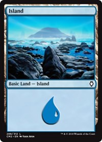 Island (288) [Commander Anthology Volume II] | Tacoma Games
