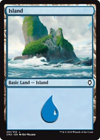 Island (291) [Commander Anthology Volume II] | Tacoma Games
