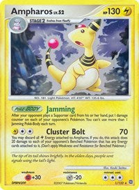 Ampharos - 1/132 (DP Secret Wonders) (1) [Deck Exclusives] | Tacoma Games