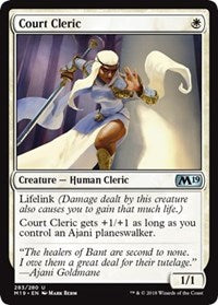 Court Cleric [Core Set 2019] | Tacoma Games