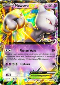 Mewtwo EX - XY183 (XY183) [Jumbo Cards] | Tacoma Games