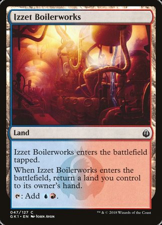 Izzet Boilerworks [GRN Guild Kit] | Tacoma Games