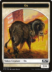 Ox Token [Core Set 2019 Tokens] | Tacoma Games