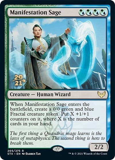 Manifestation Sage [Strixhaven: School of Mages Prerelease Promos] | Tacoma Games