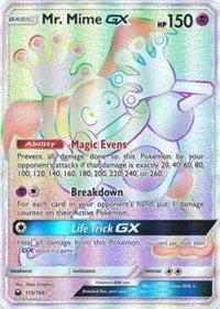 Mr. Mime GX (Secret) (173) [SM - Celestial Storm] | Tacoma Games