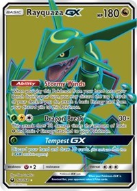 Rayquaza GX (Full Art) (160) [SM - Celestial Storm] | Tacoma Games