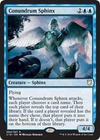 Conundrum Sphinx [Commander 2018] | Tacoma Games