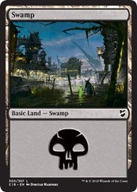 Swamp (300) [Commander 2018] | Tacoma Games