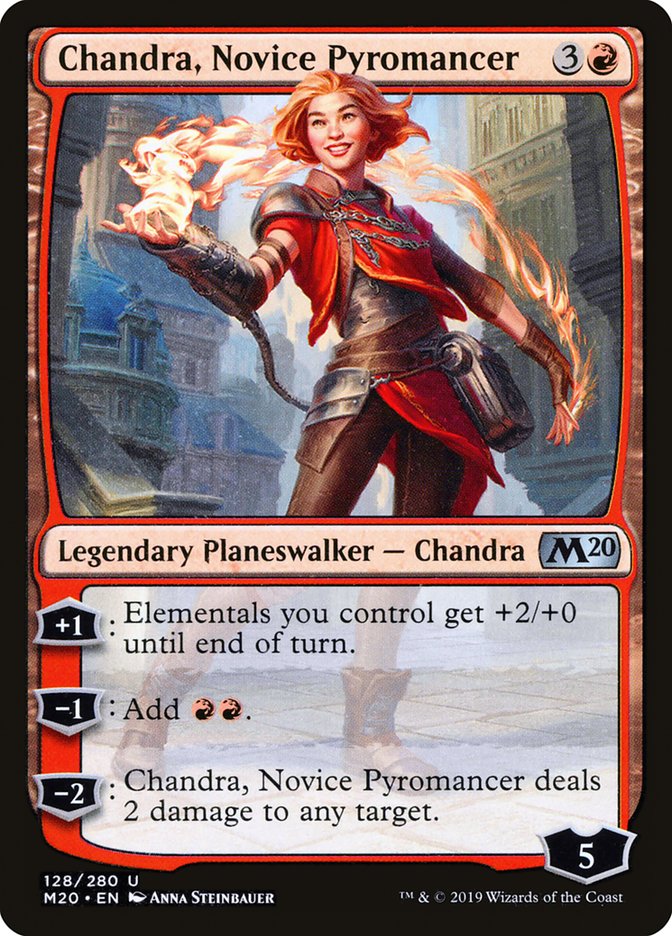 Chandra, Novice Pyromancer [Core Set 2020] | Tacoma Games