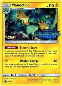 Manectric (Staff Prerelease Promo) (SM130) [SM Promos] | Tacoma Games